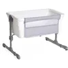 Image de Chicco Next2Me Essential Lit Bébé Cododo, Berceau Bébé Cododo, Compatible avec plusieurs lits, Réglable en hauteur, Bonne circulation de l’air, Matelas et sac inclus, 0-6 mois, Blanc