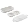 Image de CARE + PROTECT Pocheuse à oeufs et cuiseur à omelettes pour micro-ondes, récipient idéal pour la cuisson à la vapeur, servir et conserver, sans BPA, 24 x 12,5 x 6 cm