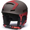 Image de Briko, HELMET Mixte Adulte, Matt Dorado Brown-Monza Red, S