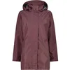 Image de CMP Veste à capuche pour femme avec boutons à pression, veste de pluie pour femme