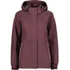Image de CMP Veste de pluie pour femme avec fermeture éclair et capuche respirante pour femme