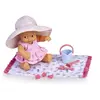 Image de los Barriguitas Poupée bébé sur la plage avec accessoires, multicolore