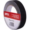 Image de APLI 18811   Ruban adhésif antidérapant de 25 mm x 5 m en PVC résistant de couleur noire. Utilisation intérieure et extérieure.