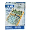 Image de Milan Calculatrice 12 Chiffres Orange Gris (convertisseur De Devises)