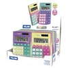 Image de Milan Boîte De Présentation 12 Calculatrices 8 Chiffres Sunset Poche