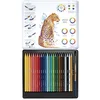Image de MILAN® Boîte métallique 24 crayons de couleur 100% mine aquarellable Todocolor + 1 pinceau