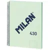 Image de Milan Cahier Spirale Ligné 80 Feuilles A4 Série 1918