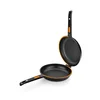 Image de BRA Efficient Duo | Poêle à Omelette Double Pommes de Terre, Diamètre 26 cm, Fonte d'Aluminium, Triple Couche Antiadhésive, 100% Sans PFOA, Pour Tous Types de Cuisinières