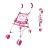 Image de Reig Musicales Chaise De Poupée Basic-rosa Avec Parasol 55.50x41.50x25.50 Cm