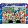 Image de Educa - Puzzle de 1000 pièces pour adultes | Le Monde merveilleux de Disney II | Princesses et personnages Disney | 14 ans et plus (16297)