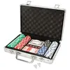 Image de Cb Games Ensemble De Poker Avec Jeu De Plateau De Mallette 314 Pièces