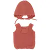 Image de Miniland Ensemble De Vêtements Tricotés : Barboteuse Et Capuche 32 Cm