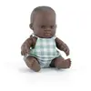 Image de Miniland Poupée Bébé Africaine 21 Cm