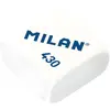 Image de Milan Boîte De 30 Gommes à Effacer En Caoutchouc Synthétique Souple 430. Carrées