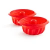 Image de Lékué 2 mini-moules à savarins en silicone