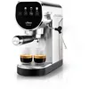 Image de Ufesa Sienna Machine à Café Expresso et Cappuccino 20 Bars, Écran Tactile Digital, 1360W, Buse de mousse de lait, 0.9L, Café Moulu et Monodose ESE, avec Steamer, Fonction Chauffe-Tasses, Inox