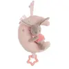 Image de Creaciones Llopis Boîte à Musique Luna Lapin Velours 25 Cm