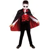 Image de Rubies Déguisement de vampire pour garçons et filles, chemise imprimée avec gicleur et cape, licence officielle, vampires, dracula pour Halloween, carnaval et fêtes