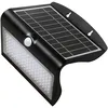 Image de Applique LED solaire noire avec capteur 8 W
