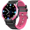 Image de SaveFamily SLIM 4G   Smartwatch pour enfants avec appel vidéo, appel, chat, bouton SOS, chronomètre et podomètre. Étanchéité IP67. Design moderne et discret (Black)