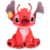 Image de Stitch Leroy Doux Avec Son Ours En Peluche 40 Cm