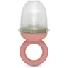 Image de Suavinex, Grignoteuse Bébé, Alimentateur Anti-Étouffement en Silicone Qualité Alimentaire, avec Couvercle, Facile à Nettoyer, Passe Lave-Vaisselle et Congélateur, Soulage les Gencives, +6 Mois, Rose