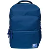 Image de Oxford B-Ready, Sac à dos scolaire unisexe, 18 L, 42 m, poche rembourrée pour ordinateur portable, polyester recyclé RPET, bleu marine, 42x30x15cm