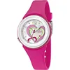 Image de Calypso Watches - K5576/5 - Montre Fille - Quartz Analogique - Bracelet Caoutchouc Rose, Multicolore/Rose, sangle