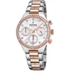 Image de Festina Montre chronographe à quartz pour femme avec bracelet en acier inoxydable F20403/1, métal, sport