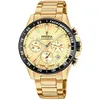 Image de Festina Timeless Chrono Men's Gold Watch F20634/6, Doré, Classique