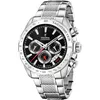 Image de FESTINA Chronographe pour Homme (44,5 mm) Cadran Noir/Bracelet en Acier Inoxydable F20668/4, Classique