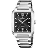 Image de Festina Montre pour Homme F20677/4 on The Square Boîtier en Acier Inoxydable Gris Bracelet en Acier Inoxydable Gris, Black, Minimalist