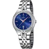 Image de Festina F16867/5 Montre pour femme avec zircones et bracelet en acier inoxydable