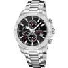 Image de Festina Montre pour Homme F20704/3 Timeless Chronograph Boîtier en Acier Inoxydable Gris Bracelet en Acier Inoxydable Gris, Black, bracelet