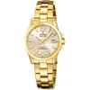 Image de Festina Montre pour Femme F20050/2 Swiss Made Classics Boîtier en Acier Inoxydable Doré Bracelet en Acier Inoxydable Doré, Beige