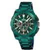 Image de Montre FESTINA pour Homme F20730/1 Chrono Bike Boîtier en Acier Inoxydable Vert Bracelet en Acier Inoxydable Vert