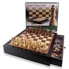 Image de Aquamarine Jeu De Société D´échecs Laqué