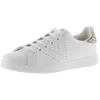 Image de Victoria Basket Basse Tenis Cuir & Arrière Pailleté & Logo Perforé 1125104 pour Femme ROSA 38