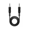 Image de Nano Cable 10.24.0100 - Cable audio jack 3.5 mm, mâle-mâle (0.3 mètres) noir