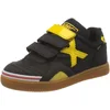 Image de Munich Unisexe enfants Gresca Kid's Chaussures de sport, noir/jaune, 28 EU