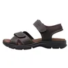 Image de Panama Jack Sandales Sanders Basics Peeptoe pour homme, Marron Marron C1, 45 EU