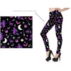Image de FIESTAS GUIRCA Legging de sorcières (38-40/M) - Accessoire de déguisement pour Halloween et fêtes costumées - Idéal pour adulte - Textile pour célébrations de sorcières - Multicolore