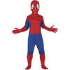 Image de FIESTAS GUIRCA | Costume Spider Boy Enfant (3-4 ans) - Cagoule et Combinaison pour Garçons - Costumes de Super-héros et Vilains pour Fêtes, Carnaval et Halloween - Idéal pour Enfants - Rouge et Bleu