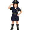 Image de FIESTAS GUIRCA Déguisement Police Costume Enfant Fille Taille Taille 5-6 Ans