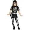 Image de Guirca Bambi GU_85810 Costume de Squelette pour Fille 7/9 Ans Noir