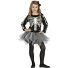 Image de FIESTAS GUIRCA Tutu Skeleton pour enfant, 3-4 ans