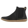 Image de El Naturalista Chelsea Bottes pour femme Corail Semelle intérieure amovible Chaussures plates Chaussures plates Noir Pointure 38 EU / 5 UK, Noir, 38 EU