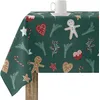 Image de BELUM Nappe de Noël 100 x 140 cm 100% coton résiné anti-taches (acte non plastifié) modèle Merry Christmas 68