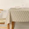 Image de BL BELUM 19853 Nappe anti-taches, 100% coton résiné, Nappe non cirée, nappe au toucher coton, nappe imperméable, anti-taches, Répulsif liquides, 200 x 140 cm