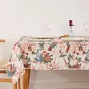 Image de BELUM Nappe de Noël anti-tâche rectangulaire en résine (acte plastifié) Nappe de table (140 x 140 cm)